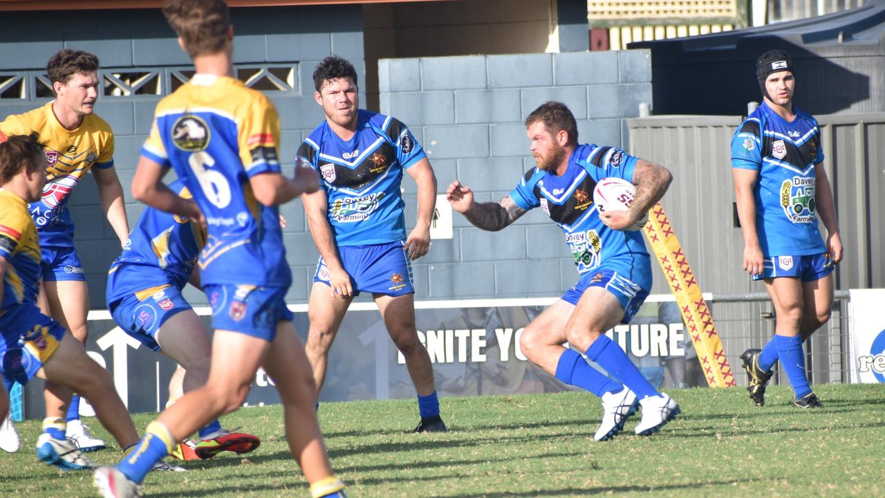 Rockhampton Rugby League A-grade men, Round 2, Yeppoon Seagulls versus Norths Chargers, Browne Park, April 10, 2022.