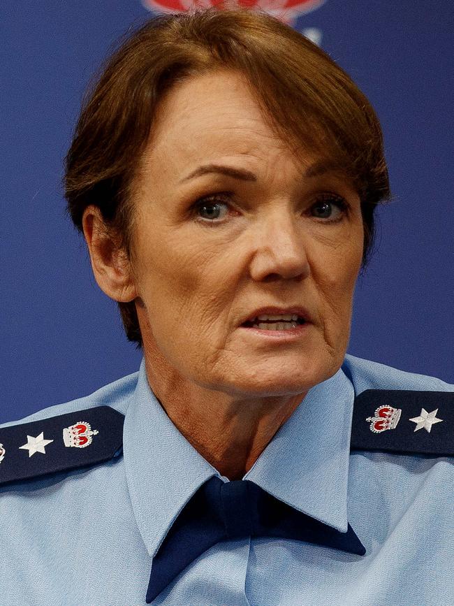 NSW Police Commissioner Karen Webb has sacked her most senior media adviser. Picture: NCA NewsWire / Nikki Short