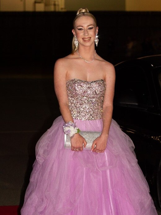 Kiara Goodwin at the 2023 Bundaberg State High School Formal.