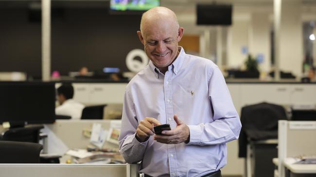 Rugby Union editor Jim Tucker. Picture: Mark Cranitch