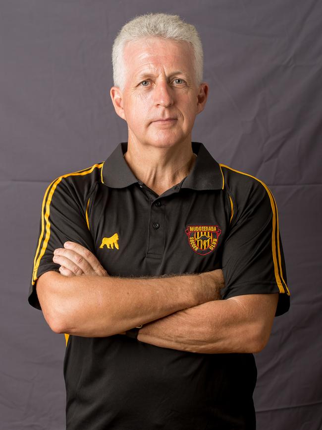 Mudgeeraba NPL Women’s coach David Thompson.