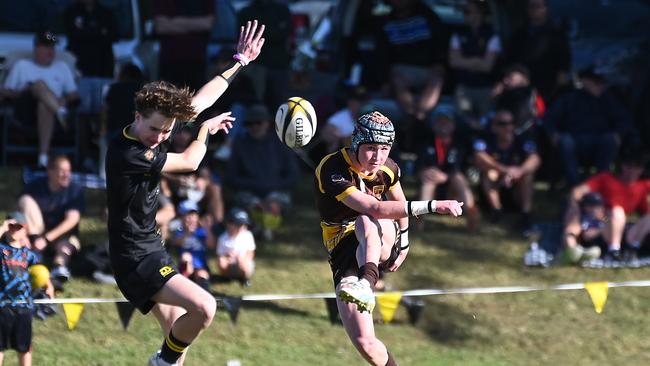 Padua College player Damon Humphrys in AIC First XV rugby. Picture, John Gass