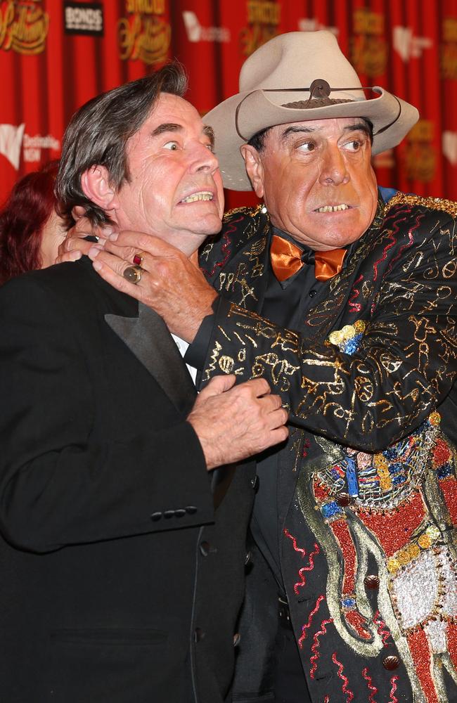 Best mates ... JPY and Meldrum has been close friends for four decades. Picture Attila Szilvasi