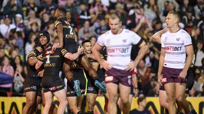 The Sea Eagles should get Josh Schuster back next week after a costly loss to Penrith which has already seen two players ruled out of the Storm game. Picture; Brett Hemmings/Getty Images