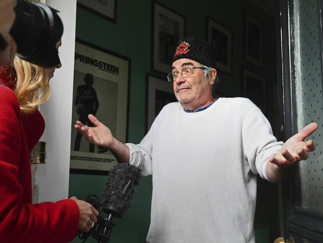 UK radio presenter Danny Baker was sacked for an offensive tweet. Picture: AP