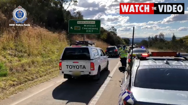 Police carrying out Covid compliance operations between Faulconbridge in the Blue Mountains and Wilberforce in the Hawkesbury on Friday.