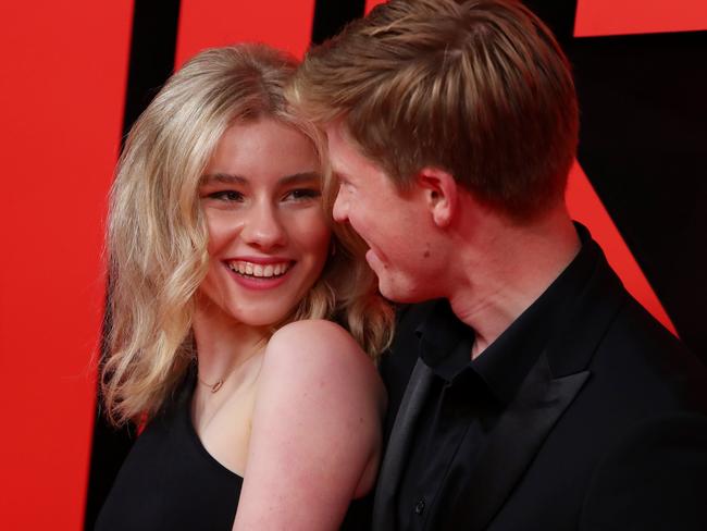 SYDNEY, AUSTRALIA - JULY 03: Rorie Buckley and Robert Irwin  attends the Australian premiere of "Mission: Impossible - Dead Reckoning Part One" on July 03, 2023 in Sydney, Australia. (Photo by Lisa Maree Williams/Getty Images)