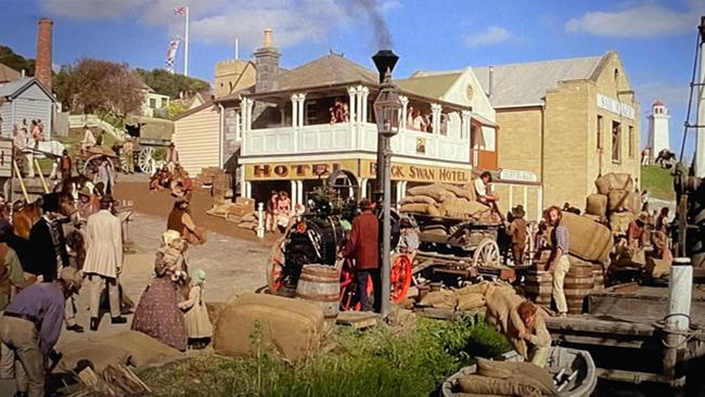 Flagstaff Hill historical village in Warrnambool was used as a set for the film. Picture: Roadshow Entertainment