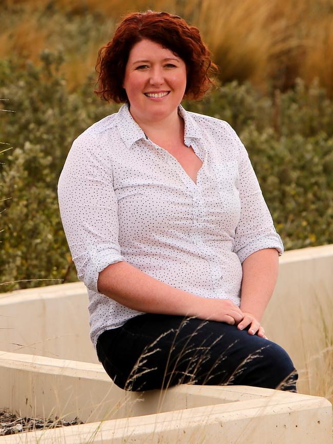 Author Jane Harper. Picture: Stuart McEvoy for The Australian