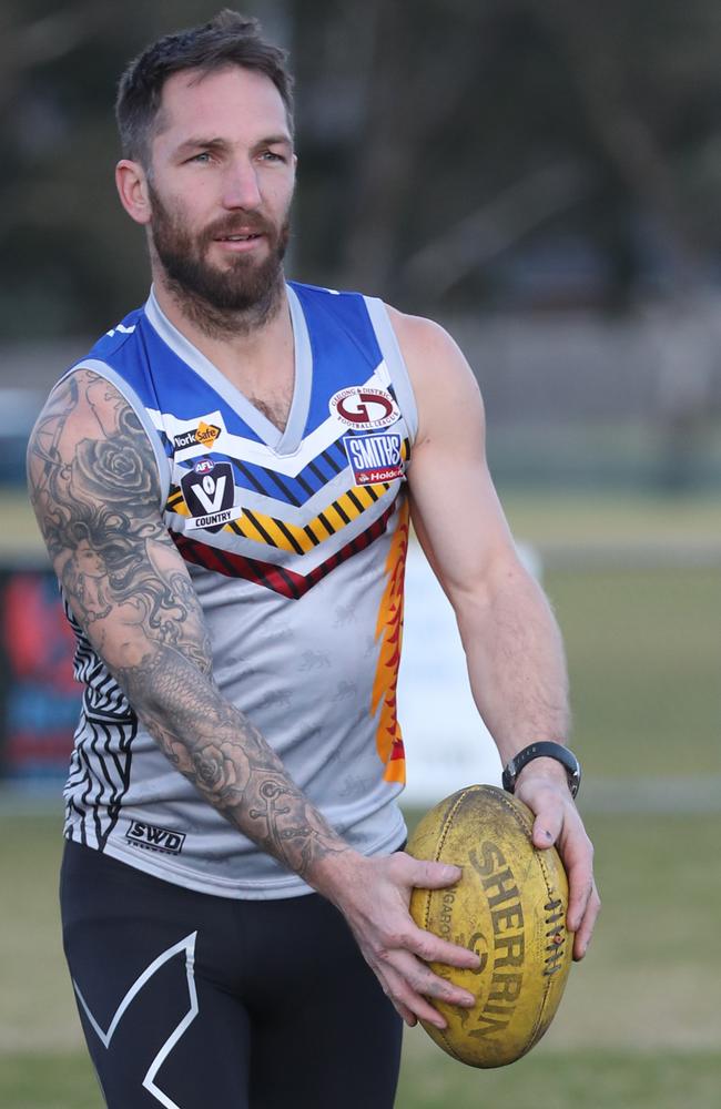 Belmont star goalkicker Brent Jacques has been offered a two- match ban. Picture: Alan Barber