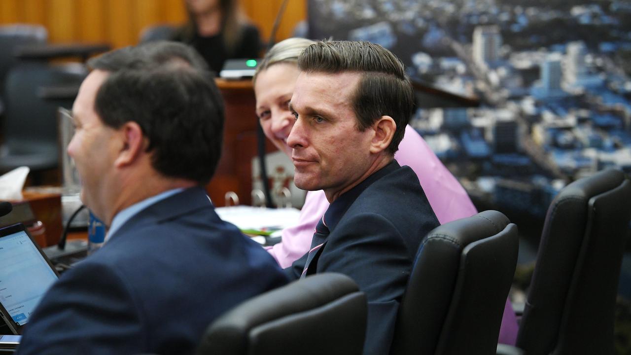 Councillor Kurt Rehbein. Townsville City Council general meeting. Picture: Shae Beplate.