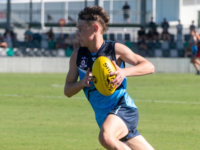 Cohen Frith AFL Mackay Senior Men City V Country Saturday 11 May 2024 Picture:Michaela Harlow