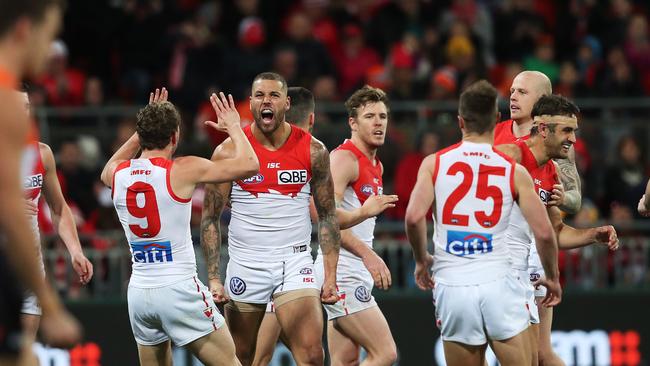 The Swans relocation from melbourne to Sydney was difficult but ultimately a success for the AFL. Picture: Phil Hillyard