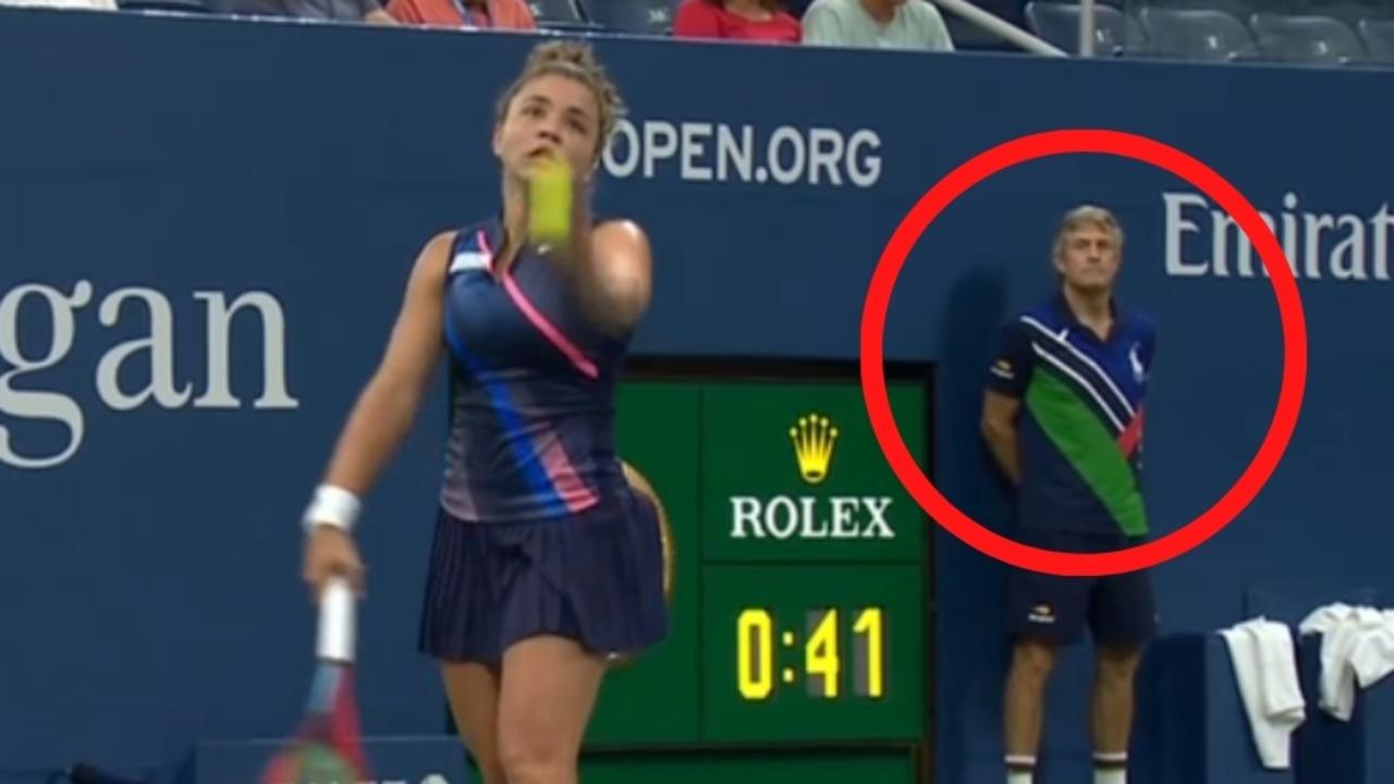 US Open 2021 Ball boy channels Kramer, why are ball persons adults