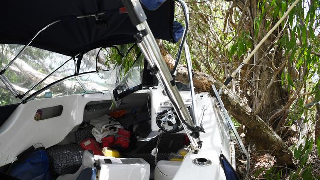 Boat crash Fitzroy River.