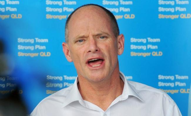 Former Queensland premier Campbell Newman. . Picture: Ben Turnbull