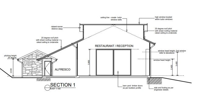 A development application for a function area in the Scenic Rim has been approved. Picture: DAP.