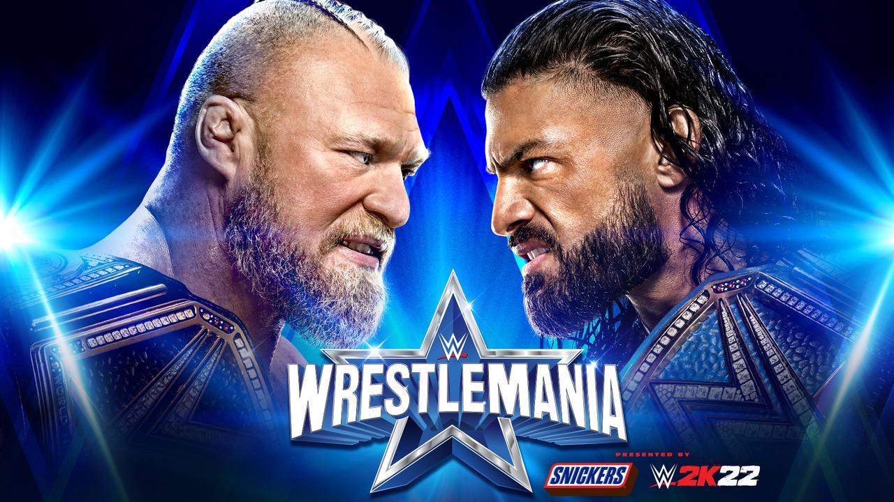 Brock Lesnar and Roman Reigns will headline WrestleMania 38.