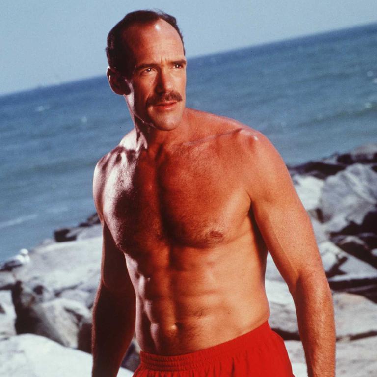 Michael Newman in his Baywatch days. Picture: Getty