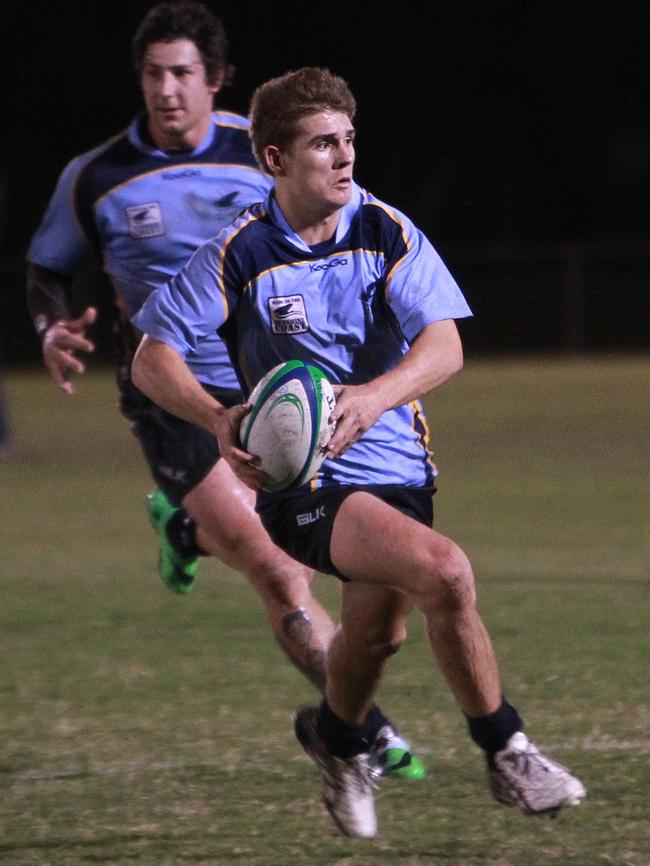 Nick Chapman represents the Sunshine Coast Stingrays back in 2014. Picture: Brett Wortman