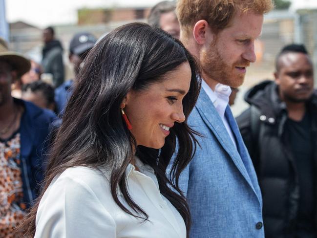 Prince Harry has admitted that Meghan Markle helped him turn against the Royal Family. Picture: AFP