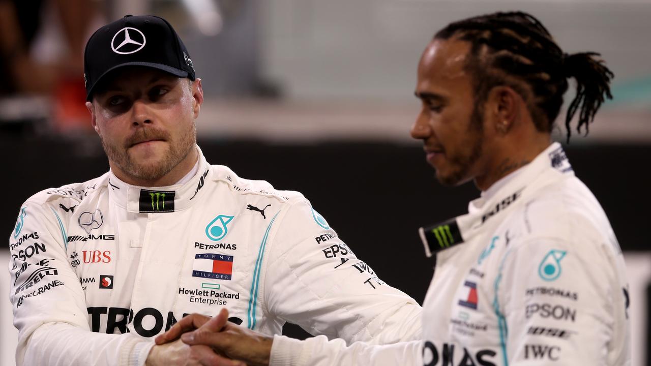 Hamilton got the better of Bottas in Abu Dhabi qualifying.