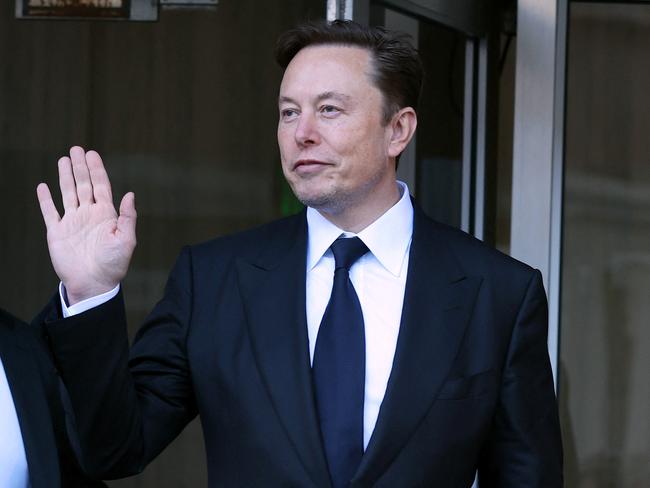 In this file photo taken on January 24, 2023, Tesla CEO Elon Musk leaves the Phillip Burton Federal Building in San Francisco, California. - Musk's electric carmaker Tesla will open a plant in northern Mexico making a significant investment in the Latin American nation, Mexican President Andres Manuel Lopez Obrador announced Tuesday. (Photo by JUSTIN SULLIVAN / GETTY IMAGES NORTH AMERICA / AFP)