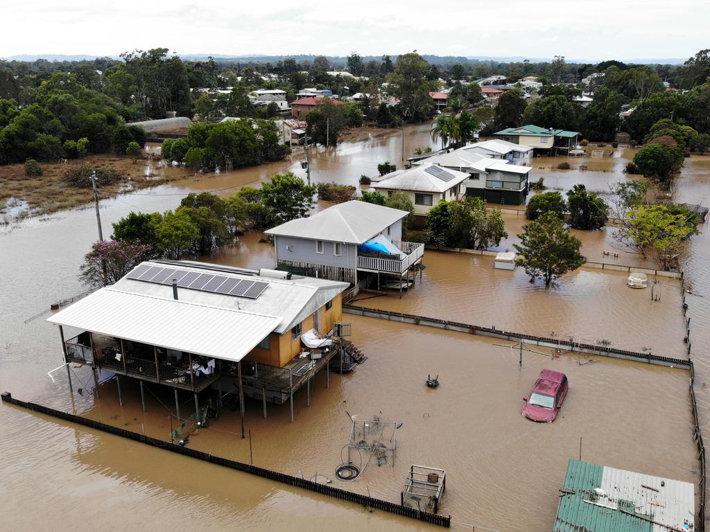 Lismore was inundated during recent floods. Picture: Toby Zerna