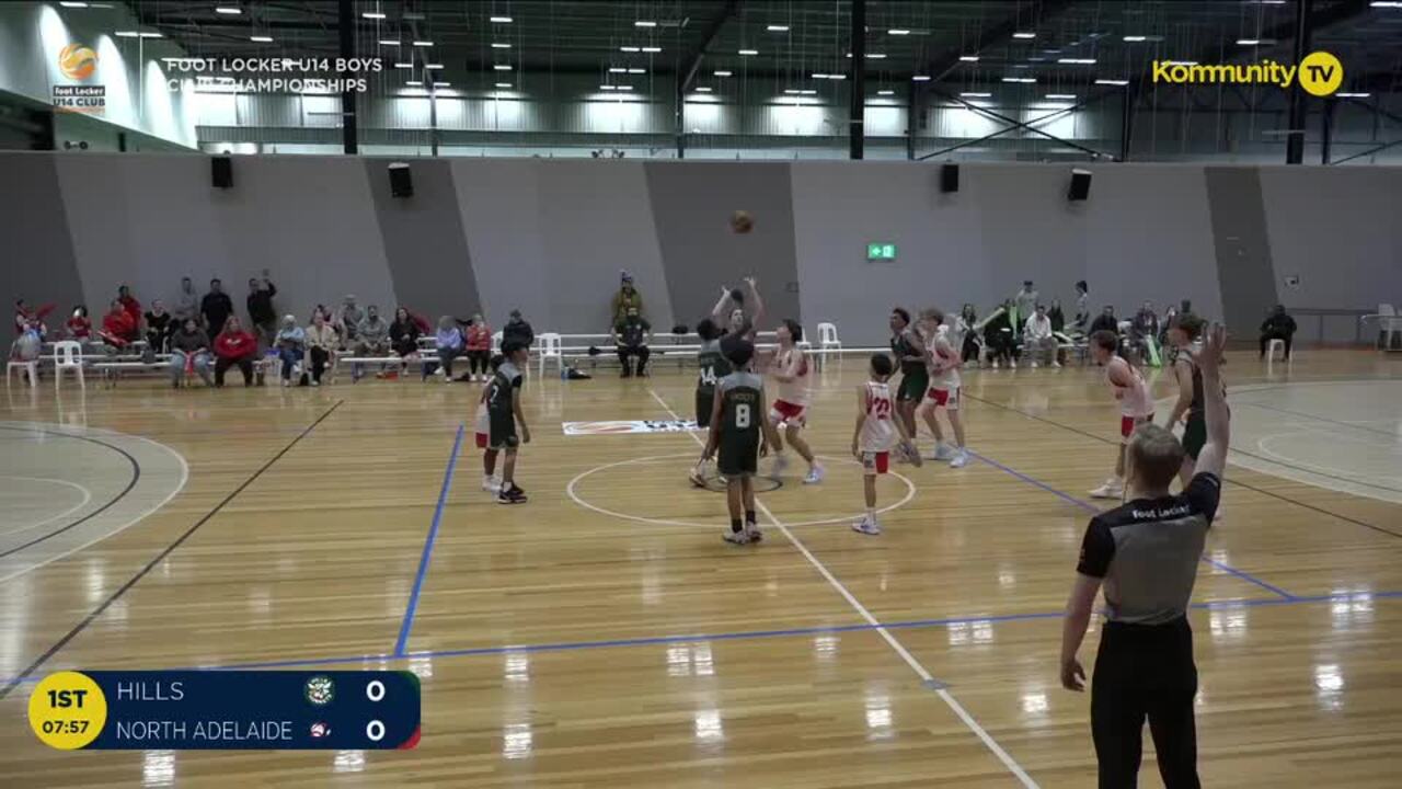 Replay: Hills Hornets v North Adelaide Rockets (Boys) - 2024 Basketball Australia U14 Club Championships Day 2