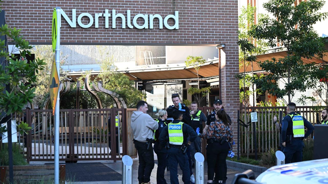 Police rushed to the scene. Picture: NewsWire / Josie Hayden