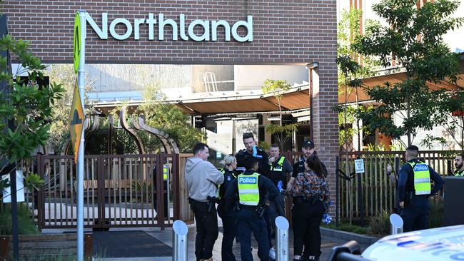 Police rushed to the scene. Picture: NewsWire / Josie Hayden