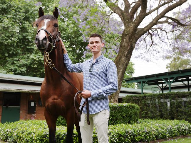 Duccase and Jockey Regan Bayliss will be racing at the Big Dance. Picture: Rohan Kelly.