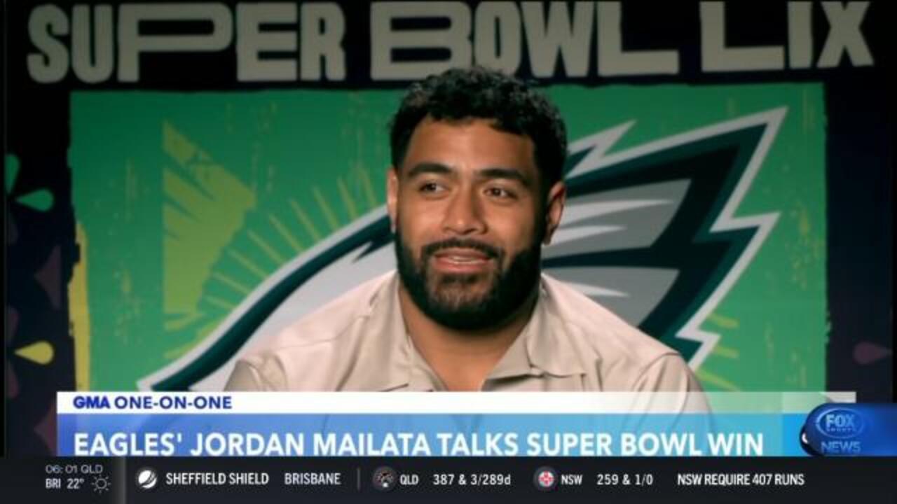 Mailata hasn't slept post Superbowl win