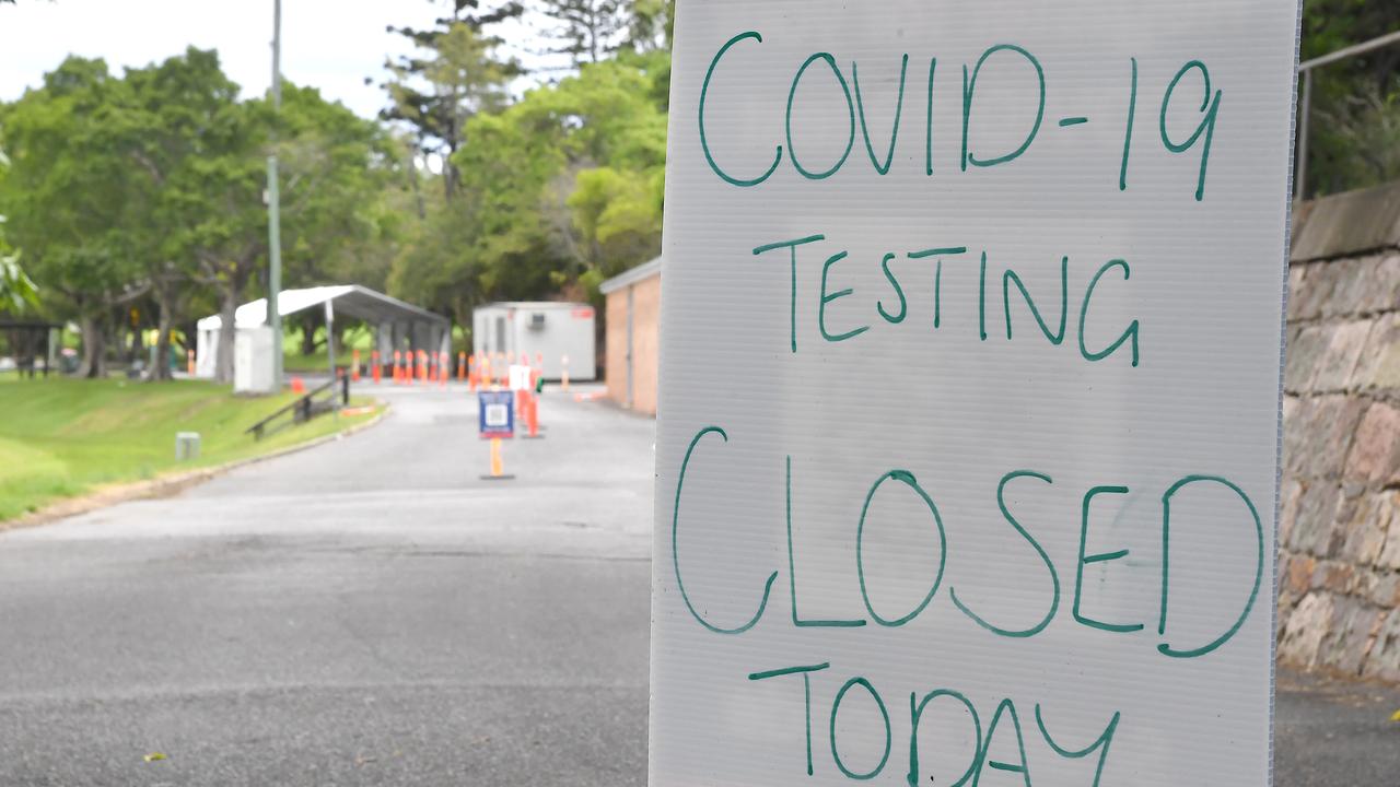 Testing sites across the country were closed on Tuesday as private labs attempted to clear a backlog of test results. Picture: NCA NewsWire / John Gass