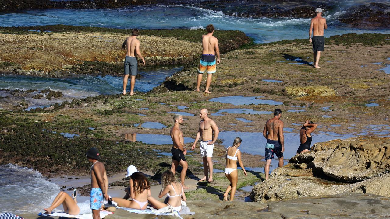 Tamarama Beach and Mackenzies Bay will reopen to surfers only on Tuesday between 7am and 5pm. Picture: Matrix