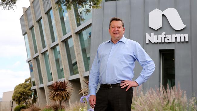 Nufarm chief executive Greg Hunt. Picture: Yuri Kouzmin