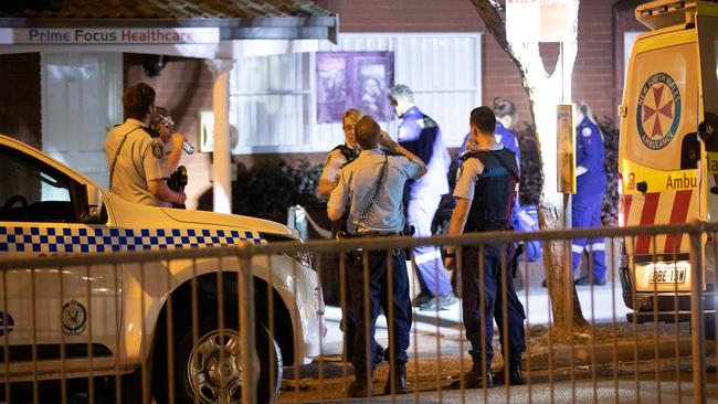 A man was found unconscious at the clinic but couldn’t be revived. Picture: Dean Asher