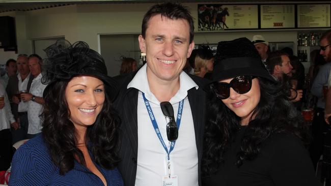 Orela Mairhofer, Damien Sheehan and Daniella Saville in 2013. Picture: Darryn Smith