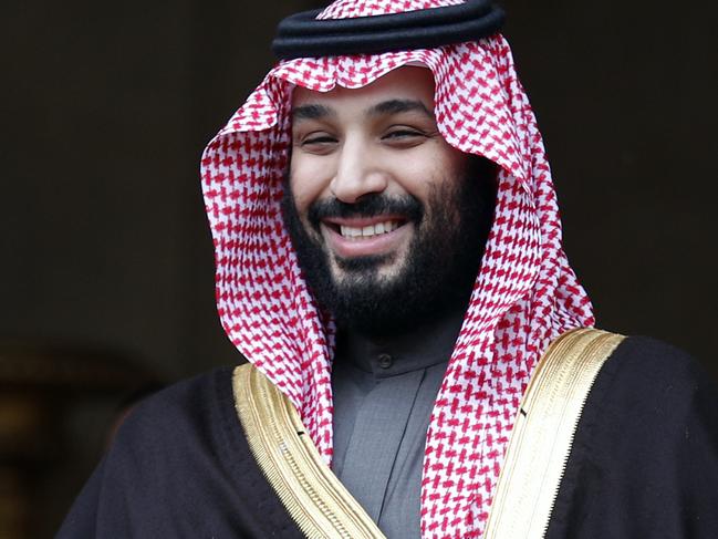 Saudi Arabia Crown Prince Mohammed bin Salman. Picture: AP.