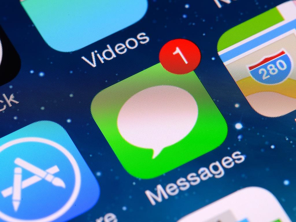 Message apps can be a nightmare for parents. Picture: istock