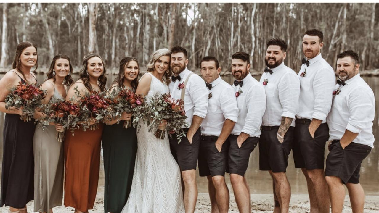 Kyabram Molly Flett marries Brodie Unwin in front of unwell mum