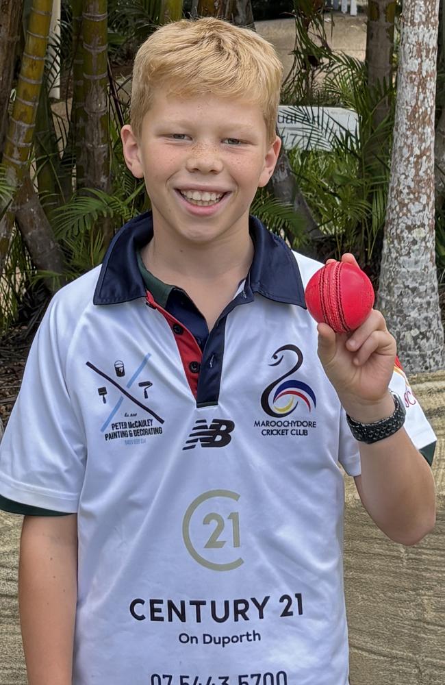 Maroochydore junior Aidan McMahon.