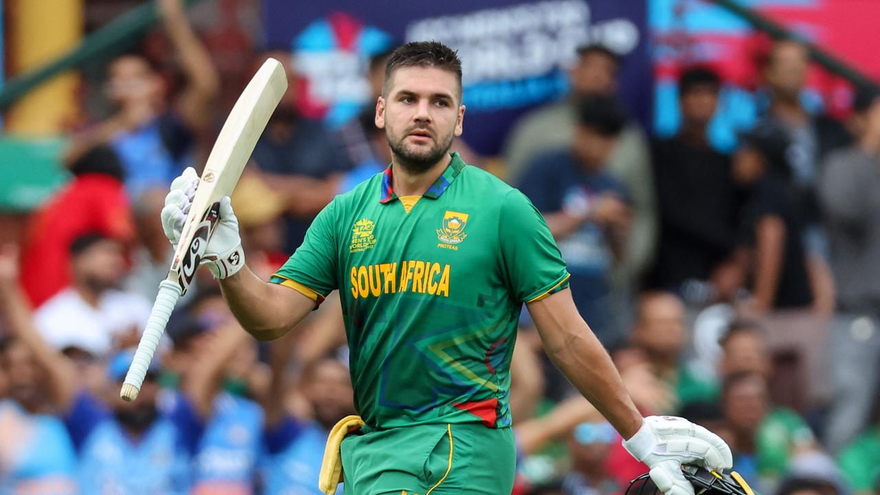 South Africa’s Rilee Rossouw lit up the T20 World Cup. Picture: David Gray / AFP