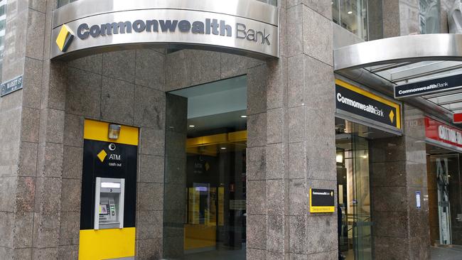 CBA branch in Sydney. Picture: John Appleyard/NewsWire