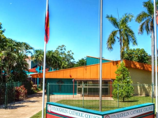 OâLoughlin Catholic College, Darwin, NT school. Picture: Supplied.