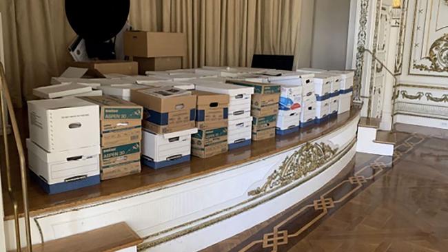 Documents were also allegedly kept in the White and Gold Ballroom. Picture: AFP