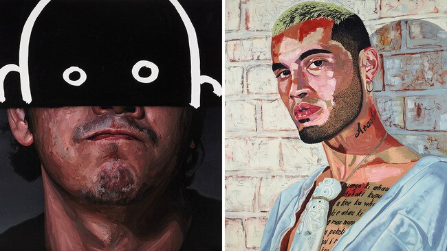 Abdul Abdullah's untitled self-portrait and Edward Humphrey's portrait of Stan Walker were among the Archibald Prize finalists.