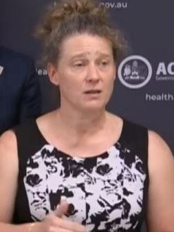 ACT Chief Health officer Dr Kerryn Coleman. Picture: Supplied