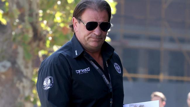 CFMEU boss John Setka has rubished the claims. Picture: David Geraghty