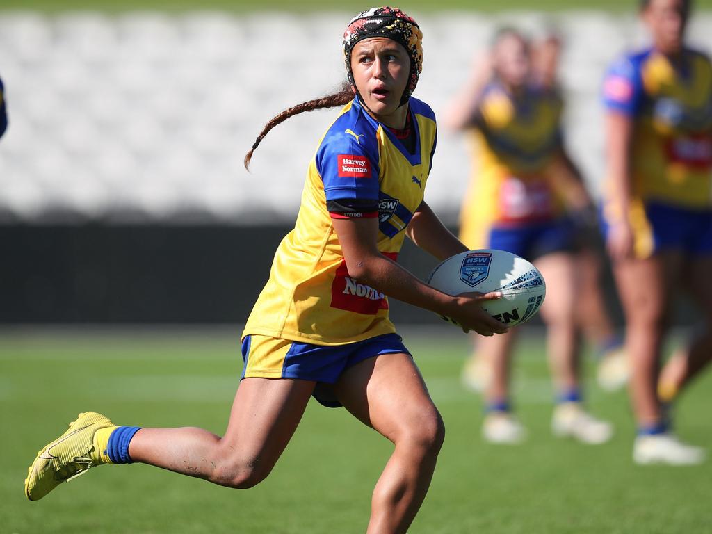 Waiaria Ellis is a promising athlete for Parramatta. Photo: Bryden Sharp